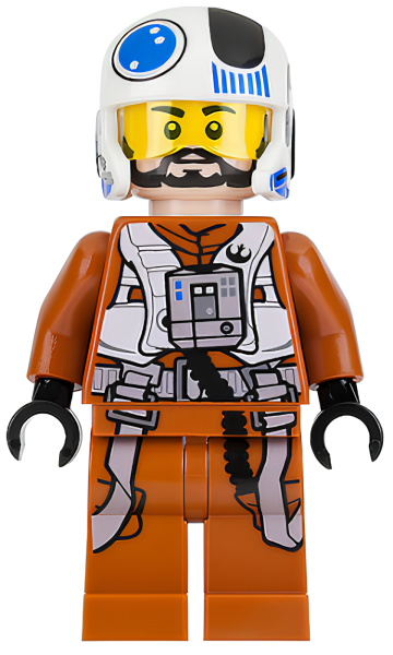 Минифигурка Lego Star Wars Resistance Pilot X-wing (Temmin 'Snap' Wexley) sw0705 U